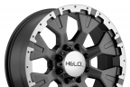 HELO HE878 Dark Silver with Machined Face