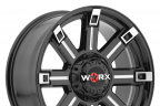 WORX 806BM TRITON Gloss Black with Milled Accents and Clear Coat