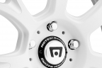 MOTEGI RACING MR126 Matte White with Milled Accents