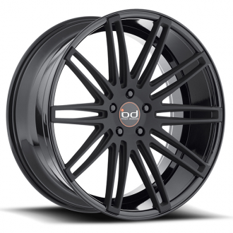 BLAQUE DIAMOND - BD-2 Matte Black with Gloss Black Lip