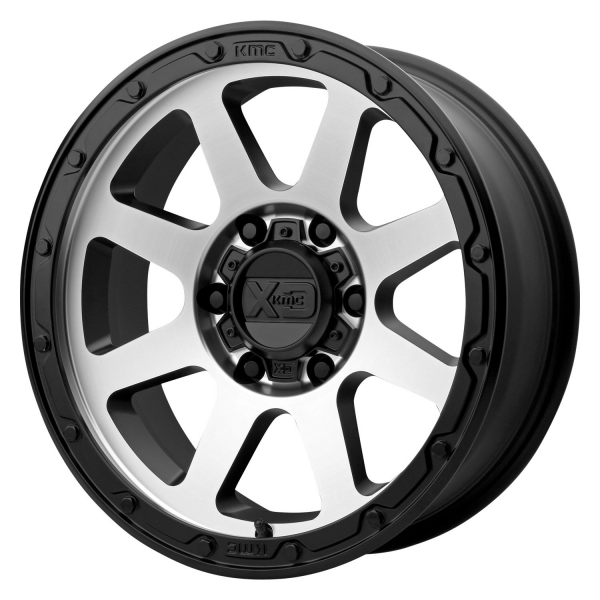 KMC XD SERIES XD134 ADDICT 2 Matte Black Machined