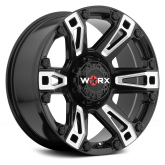 WORX - 803BM BEAST Gloss Black with Milled Accents and Clear Coat