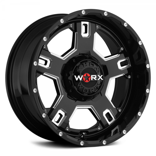 WORX 802BM HAVOC Gloss Black with Milled Accents