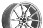 ADVANTI RACING HYBRIS Silver with Machined Face