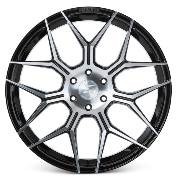 FERRADA FT3 Gloss Black with Brushed Face