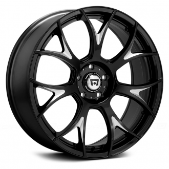 MOTEGI RACING - MR126 Gloss Black with Milled Accents