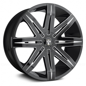 DUB - STACKS Gloss Black with Milled Accents