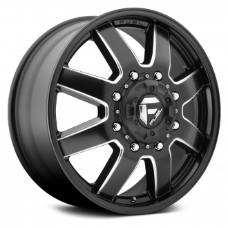 FUEL - MAVERICK DUALLIE 1PC Matte Black with Milled Accents