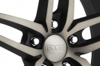 FOOSE STALLION 1PC Black with Machined Face and Double Dark Tint