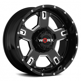 WORX - 802BM HAVOC Gloss Black with Milled Accents