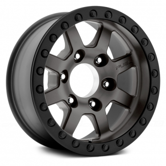 FUEL - TROPHY BEADLOCK Graphite with Matte Black Bead Ring