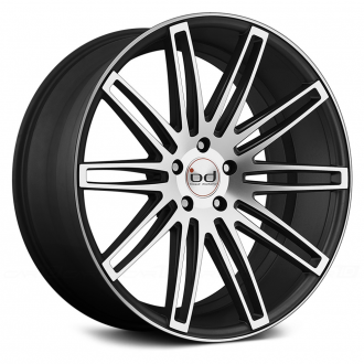 BLAQUE DIAMOND - BD-2 Matte Black with Machined Face