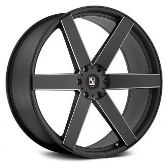 KOKO KUTURE - SARDINIA-6 Black with Machined Accents