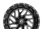 FUEL TRITON Black with Milled Accents