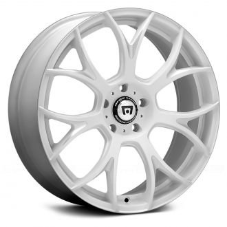 MOTEGI RACING - MR126 Matte White with Milled Accents