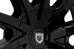 LEXANI CSS-15 Gloss Black with Machined Tips