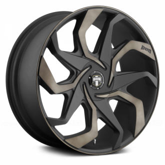 DUB - SLEEPER Black and Machined with Dark Tint