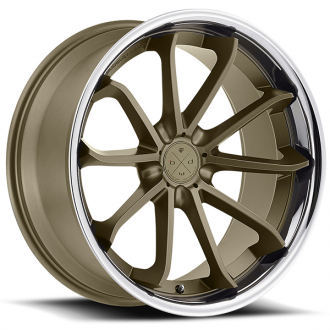 BLAQUE DIAMOND - BD-23 Matte Bronze with Chrome Lip