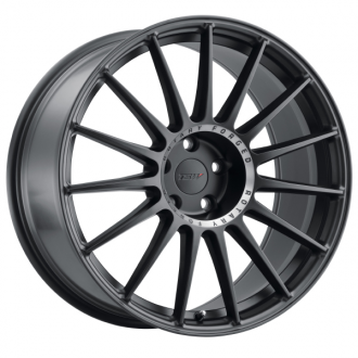 TSW - PADDOCK Semi Gloss Black with Machined Tinted Ring