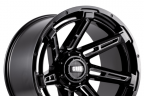GRID OFF-ROAD GD-12 Gloss Black with Milled