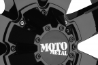MOTO METAL MO962 Gloss Black with Milled Accents