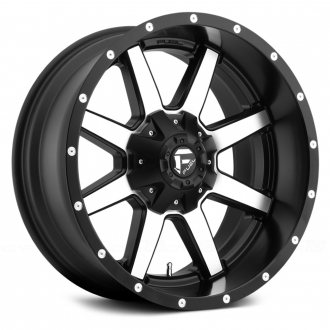 FUEL - MAVERICK 1PC Matte Black with Machined Face