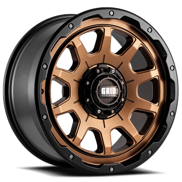 GRID OFF-ROAD GD-15 Matte Bronze with Matte Black