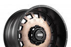 GRID OFF-ROAD GD-3 Metallic Dust with Matte Black