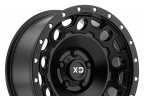 KMC XD SERIES XD129 HOLESHOT Satin Black