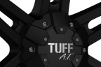 TUFF T01 Flat Black with Chrome Inserts