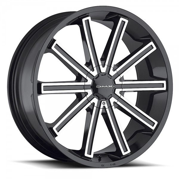 KMC KM681 NERVE Gloss Black Brushed