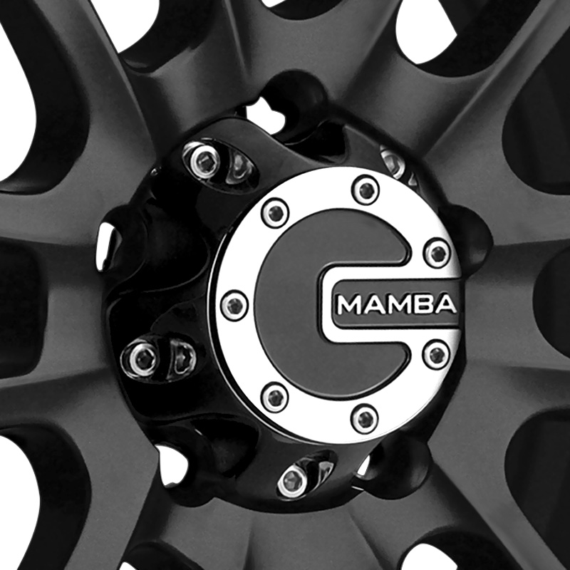 MAMBA M12 Matte Black with Machined Accents