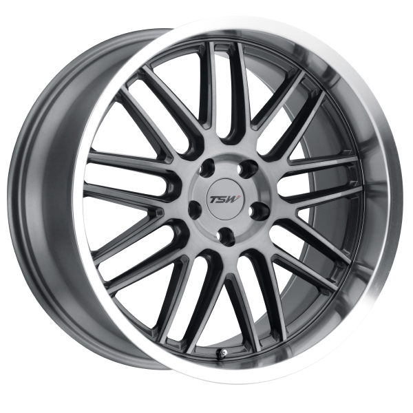 TSW AVALON Gunmetal with Brushed Gunmetal Face & Machined Lip
