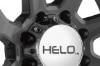 HELO HE878 Dark Silver with Machined Face