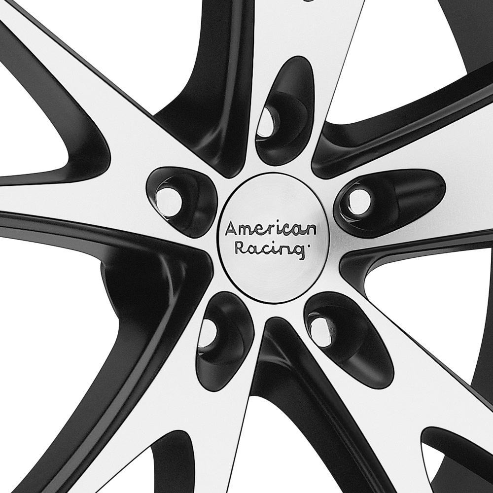 AMERICAN RACING AR903 Gloss Black with Machined Face