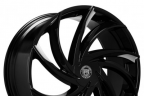 LEXANI TWISTER Gloss Black with Machined Accents
