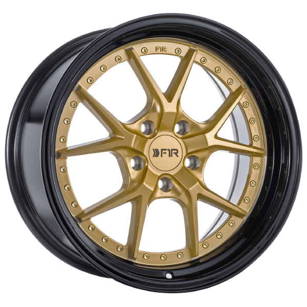 F1R F105 Gold with Black Lip