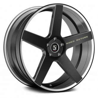 KOKO KUTURE - SARDINIA Silver with Black Anodized Face